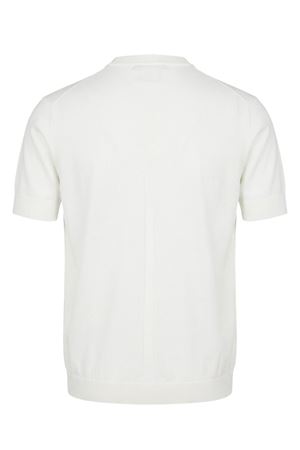 T-shirt in viscosa leggera bianco LOW BRAND | LM26001N049
